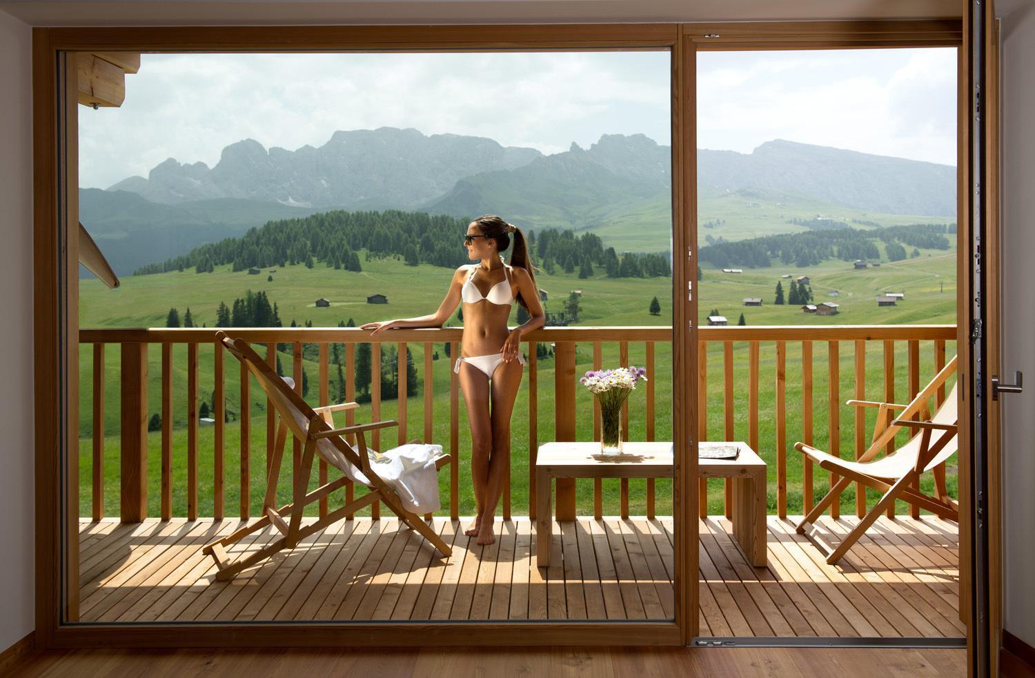Sporthotel Sonne Alpe Di Siusi Exterior photo